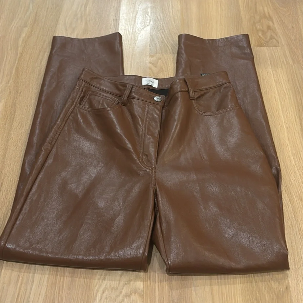 Wilfred | Melinda Vegan Leather Pant - Picture 4 of 8